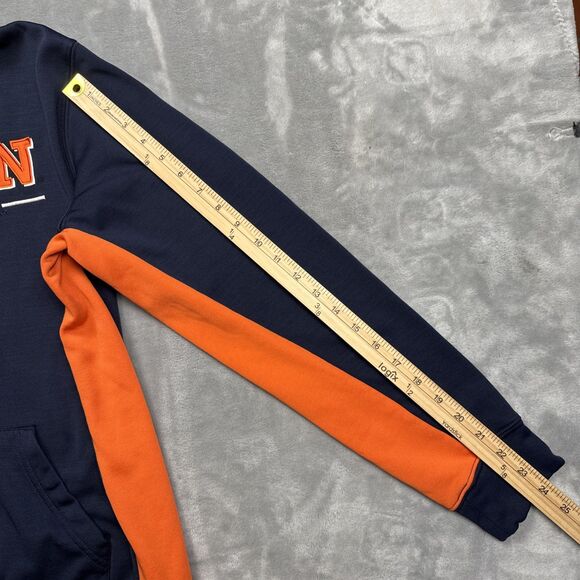 Colosseum Auburn Tigers Men’s Hoodie Sweatshirt Sz M Navy/Orange - Picture 8 of 9